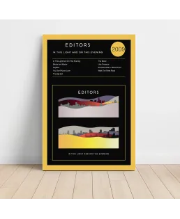 Editors – In This Light And On This Evening Fine Art Album Poster
