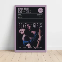 Bryan Ferry – Boys And Girls Fine Art Album Poster
