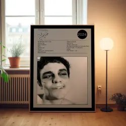 Del Water Gap – I Miss You Already + I Haven’t Left Yet Fine Art Album Poster