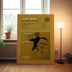 Frank Sinatra – The World We Knew Fine Art Album Poster