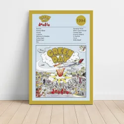 Green Day – Dookie Fine Art Album Poster - Music Wall Decor