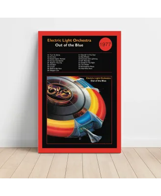 Electric Light Orchestra - Out of the Blue Fine Art Album Poster