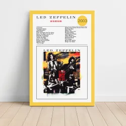 Led Zeppelin – How The West Was Won Fine Art Album Poster