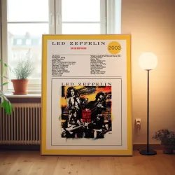 Led Zeppelin – How The West Was Won Fine Art Album Poster