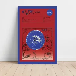The Cure – Wish Fine Art Album Poster | Music Wall Decor