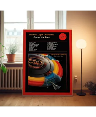 Electric Light Orchestra - Out of the Blue Fine Art Album Poster