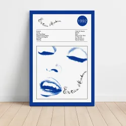 Madonna – Erotica Fine Art Album Poster | Music Decor