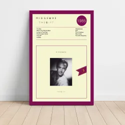Midge Ure – The Gift Fine Art Album Poster for Music Lovers