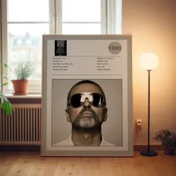George Michael – Listen Without Prejudice Fine Art Album Poster
