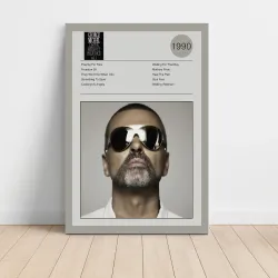 George Michael – Listen Without Prejudice Fine Art Album Poster