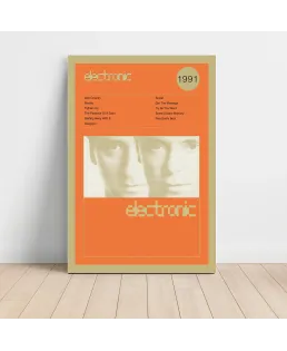 Electronic – Electronic  Fine Art Album Poster