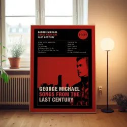 George Michael – Songs From The Last Century Fine Art Album Poster