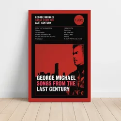 George Michael – Songs From The Last Century Fine Art Album Poster