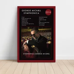 George Michael – Symphonica Fine Art Album Poster