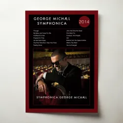 George Michael – Symphonica Fine Art Album Poster