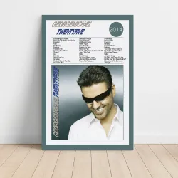 George Michael – Twenty Five Fine Art Album Poster