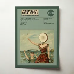 Neutral Milk Hotel – In The Aeroplane Over The Sea Fine Art Album Poster