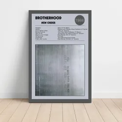 New Order – Brotherhood Fine Art Album Poster - Music Decor