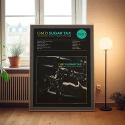 OMD – Sugar Tax Fine Art Album Poster | Music Wall Art