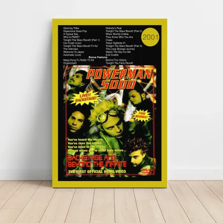 Powerman 5000 – Backstage And Beyond The Infinite Fine Art Album Poster