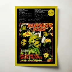 Powerman 5000 – Backstage And Beyond The Infinite Fine Art Album Poster