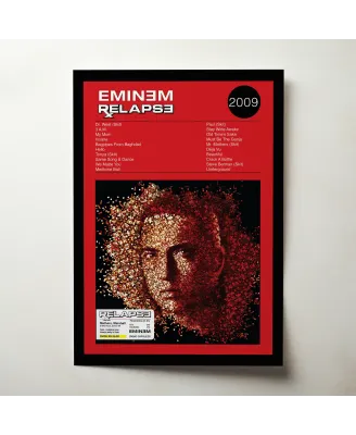 Eminem – Relapse  Fine Art Album Poster Wall Art