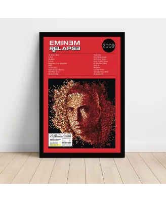 Eminem – Relapse  Fine Art Album Poster Wall Art