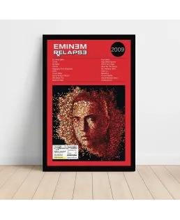 Eminem – Relapse  Fine Art Album Poster Wall Art