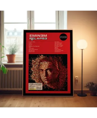 Eminem – Relapse  Fine Art Album Poster Wall Art