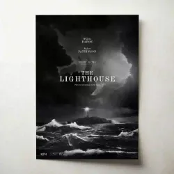 The Lighthouse (2019) Fine Art Movie Poster