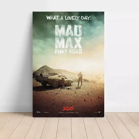 Mad Max: Fury Road (2015) Fine Art Movie Poster