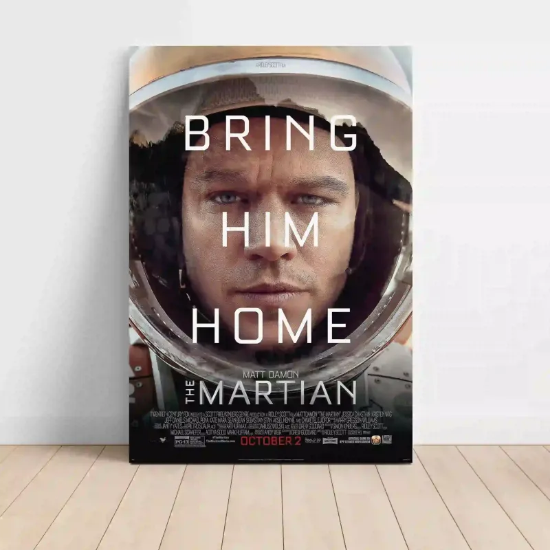 The Martian (2015) Fine Art Movie Poster