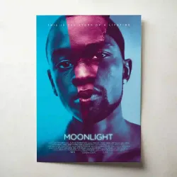 Moonlight (2016) Fine Art Movie Poster