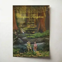 Moonrise Kingdom 2010's Fine Art Movie Poster - Unique Decor