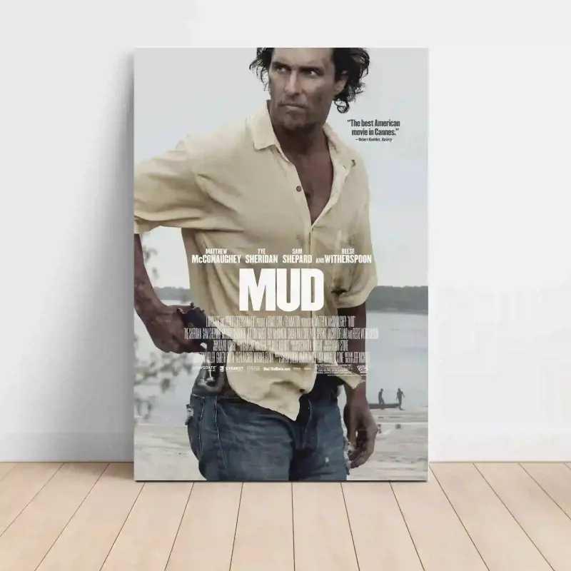 Mud 2010's Fine Art Movie Poster - Unique Wall Decor