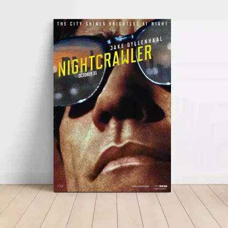 Nightcrawler 2010's Fine Art Movie Poster - Unique Collectible