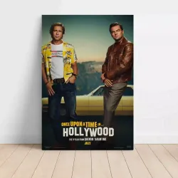 Once Upon a Time in Hollywood 2010's Fine Art Movie Poster