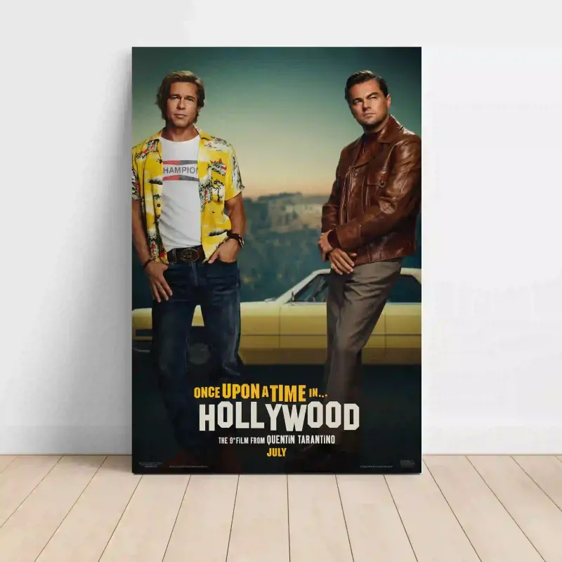 Once Upon a Time in Hollywood 2010's Fine Art Movie Poster