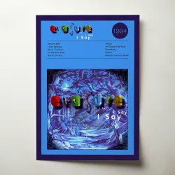 Erasure – I Say I Say I Say Fine Art Album Poster