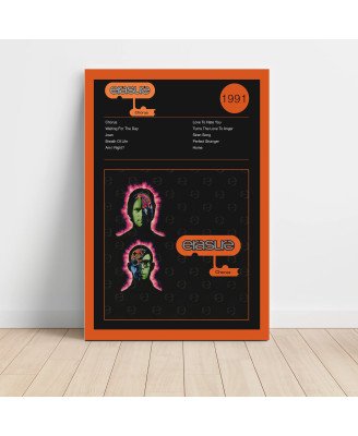 Erasure – Chorus Fine Art Album Poster | Music Wall Decor