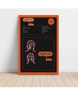 Erasure – Chorus Fine Art Album Poster | Music Wall Decor