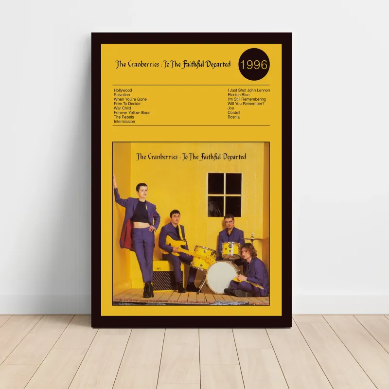 The Cranberries – To The Faithful Departed Fine Art Album Poster