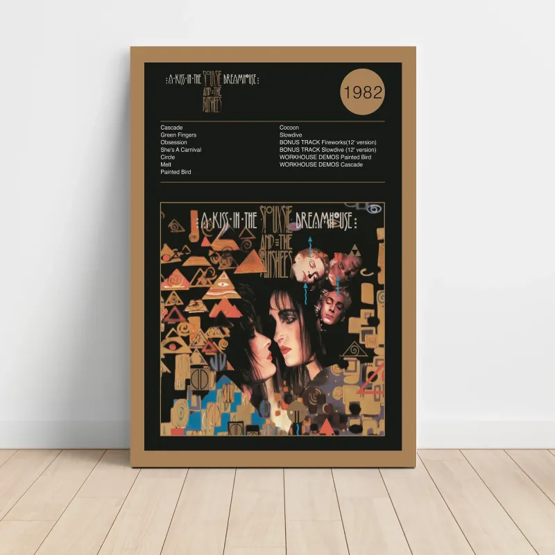 Siouxsie & The Banshees – A Kiss In The Dreamhouse Fine Art Album Poster Siouxsie & The Banshees – A Kiss In The Dreamhouse Fine Art Album Poster