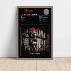 Slipknot – .5- The Gray Chapter Fine Art Album Poster