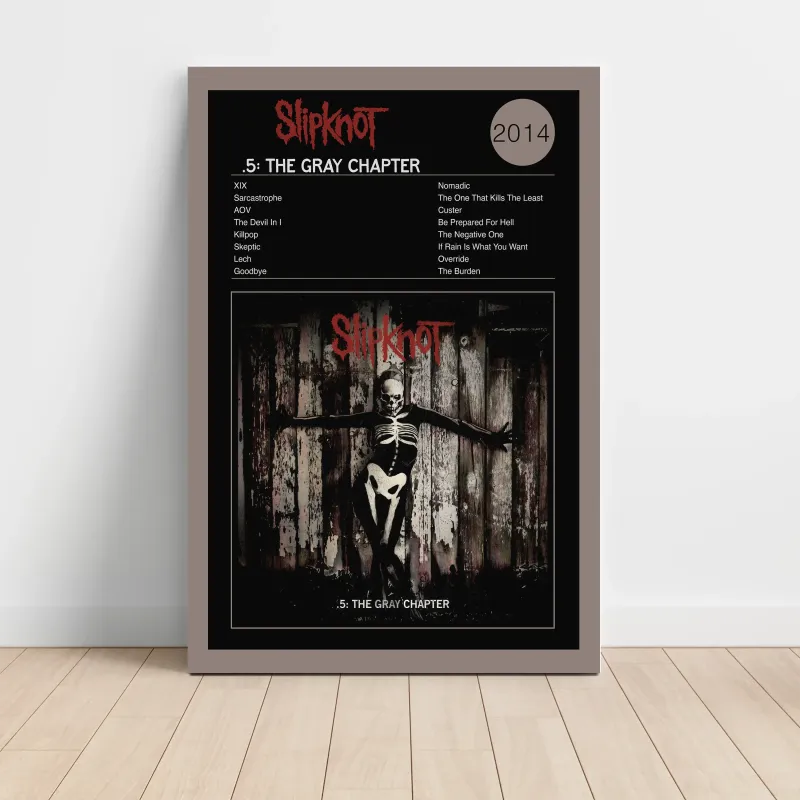 Slipknot – .5- The Gray Chapter Fine Art Album Poster Slipknot – .5- The Gray Chapter Fine Art Album Poster