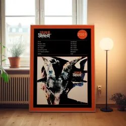 Slipknot – Iowa Fine Art Album Poster - Unique Music Decor