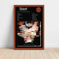 Slipknot – Vol. 3- (The Subliminal Verses) Fine Art Album Poster