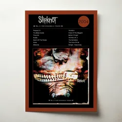 Slipknot – Vol. 3- (The Subliminal Verses) Fine Art Album Poster