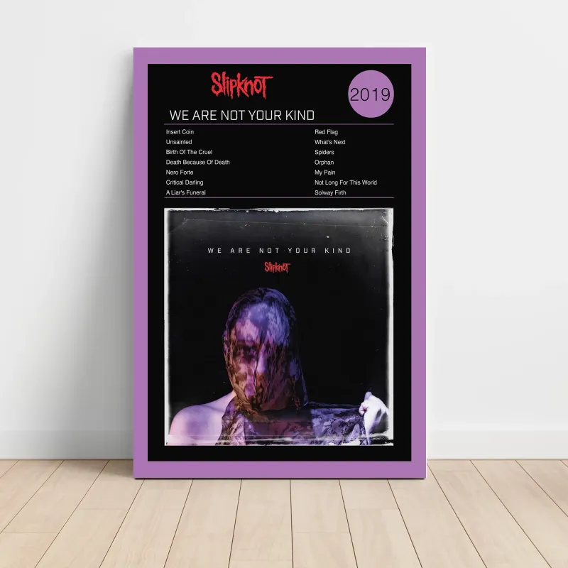 Slipknot – We Are Not Your Kind Fine Art Album Poster
