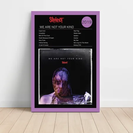 Slipknot – We Are Not Your Kind Fine Art Album Poster